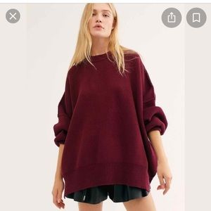 Free People Easy Street Tunic Sweater